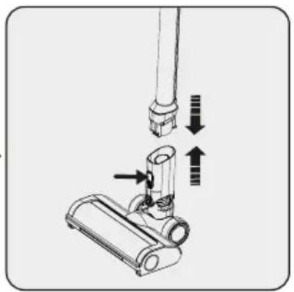 BEKO VRT 76325 VW - Installazione del corpo e della spazzola - 2