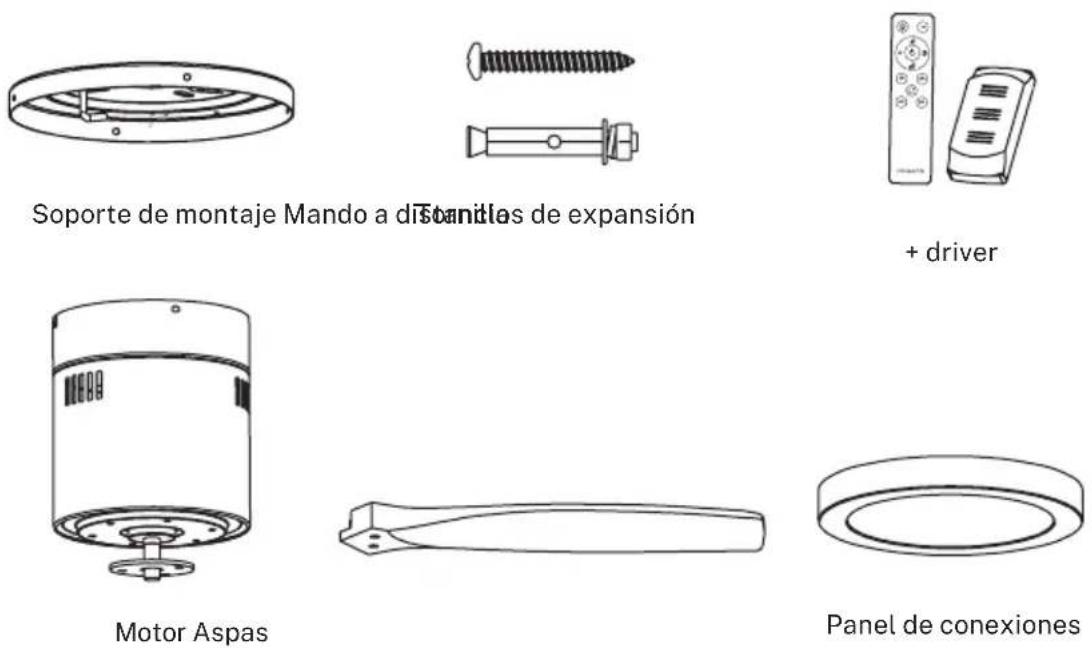 Create Wind Calm - LISTA DE PARTES - 1