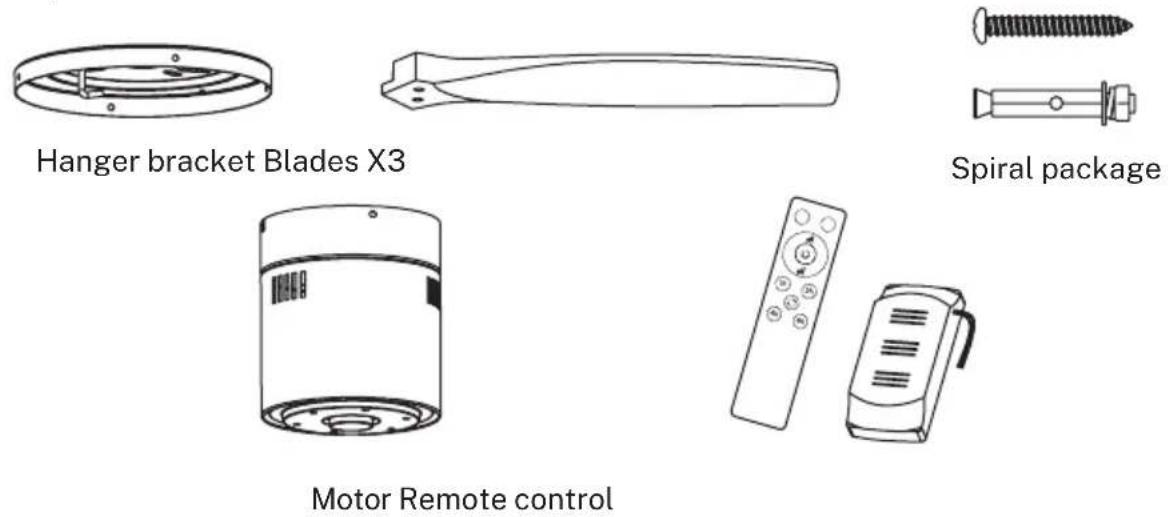 Create Wind Calm - LIST OF PARTS - 1