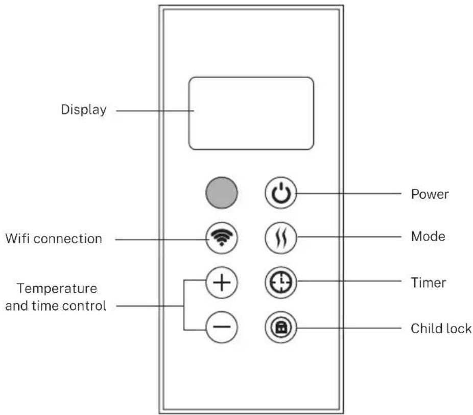 Create Warm Slim 2000 - CONTROL PANEL - 1