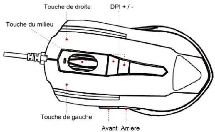 Gamdias Hades M1 - Paramètres par défaut de EREBOS Extension - 1