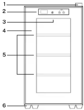 Create Winecooler S - LISTE DES PIECES - 2