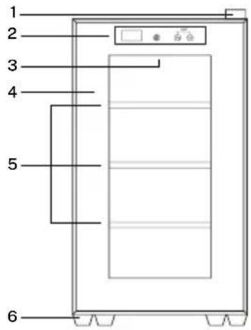 Create Winecooler S - LISTA CZEŚCI - 2