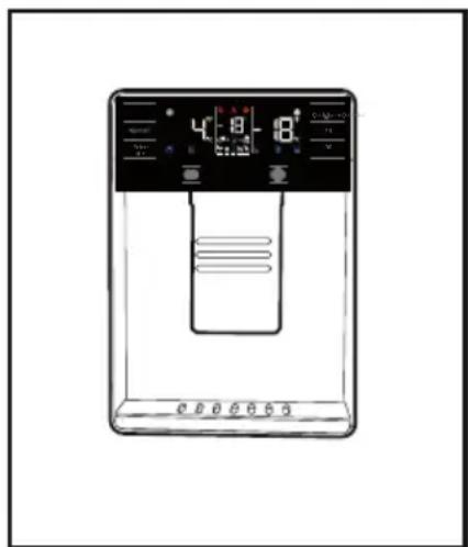 BEKO GN1426240ZDXN - Uso del distributore d'acqua interno e del distributore d'acqua sulla porta - 1