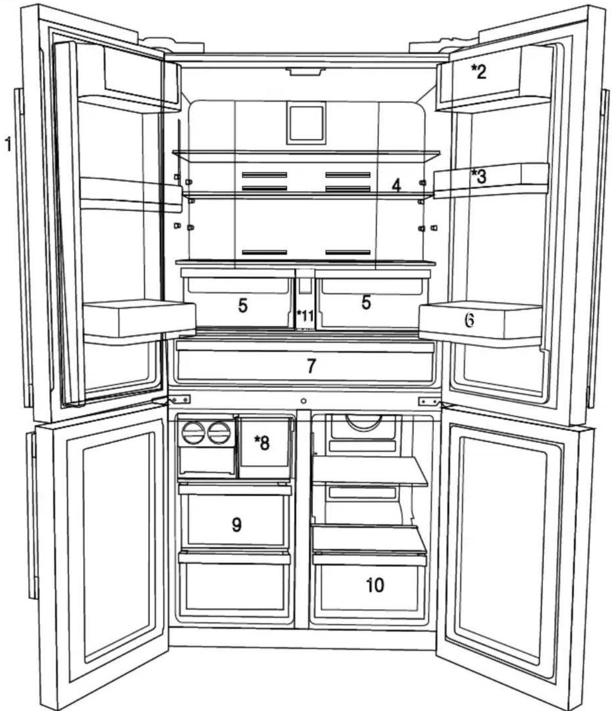 BEKO GN1426240ZDXN - Votre réfrigérateur - 1