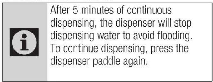 BEKO GN1426240ZDXN - Use of internal water dispenser and water dispenser at the door (in some models) - 1