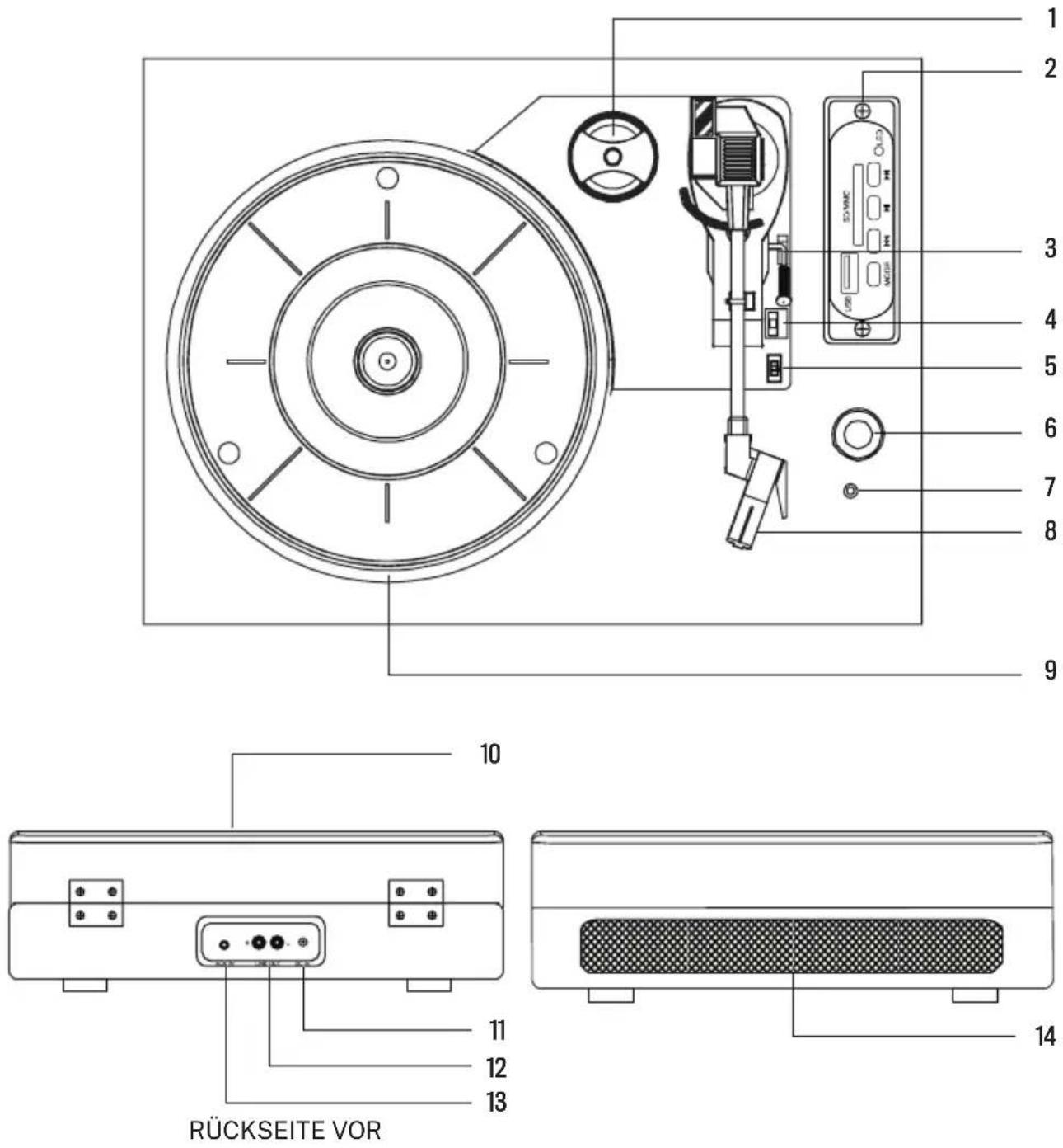 Create Record Player Compact - WARNUNG: - 1