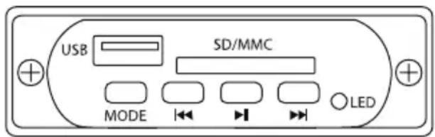 Create Record Player Compact - STEROWNIKI USB / SD - 1