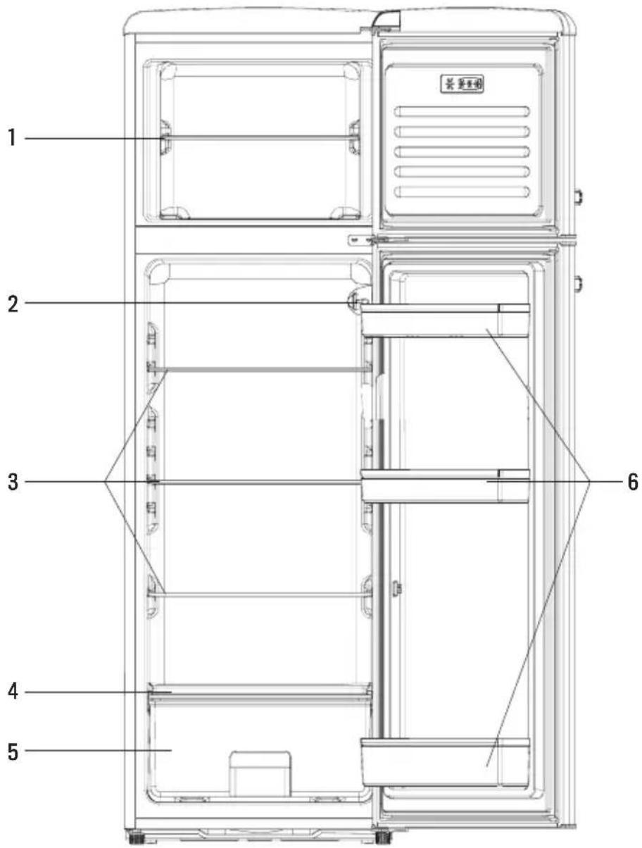 Create Fridge Stylance - LISTA DE PEÇAS - 1