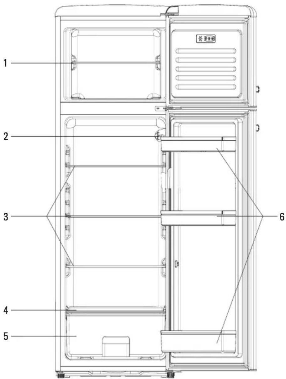 Create Fridge Stylance - LISTA CZĘŚCI - 1
