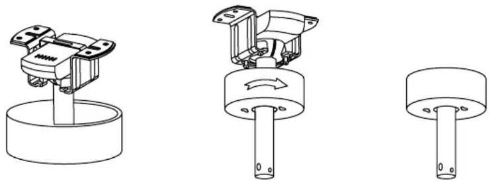 Create Wind Curve - DRIVER CONNECTION AND CEILING ROSE ASSEMBLY - 1