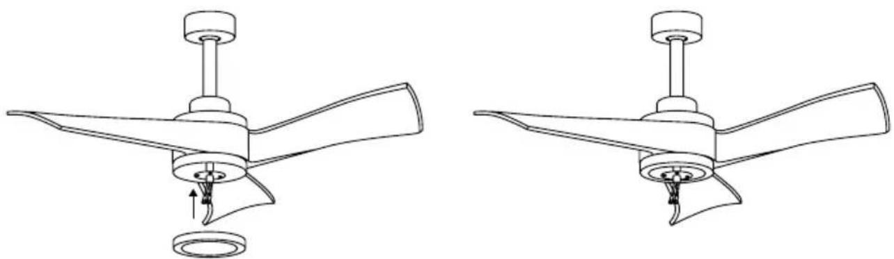 Create Wind Curve - DRIVER CONNECTION AND CEILING ROSE ASSEMBLY - 3