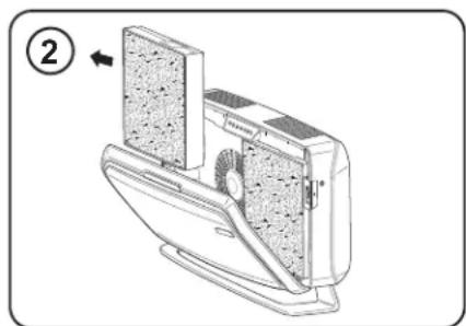 FELLOWES Array AS2 - PROCÉDURE DE CHANGEMENT DE FILTRE - 2