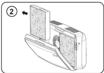 FELLOWES Array AW2 - PROCÉDURE DE CHANGEMENT DE FILTRE - 2
