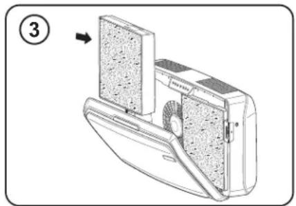 FELLOWES Array AW2 - FILTER CHANGE PROCEDURE - 3