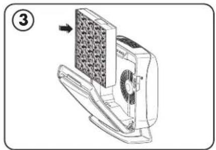 FELLOWES Array AW1 - FILTER CHANGE PROCEDURE - 3