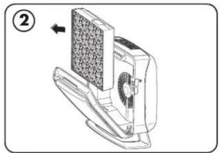 FELLOWES Array AW1 - FILTER CHANGE PROCEDURE - 2