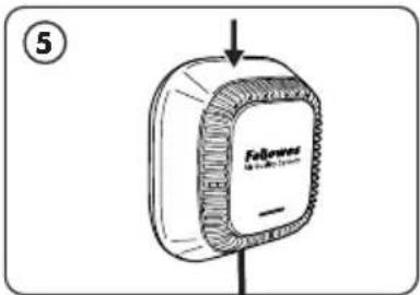 FELLOWES Array Signal - INSTRUCTIONS DE MONTAGE MURAL - 5