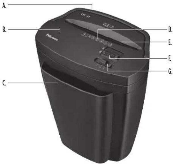 FELLOWES Powershred 11C-H - DÉPANNAGE - 8