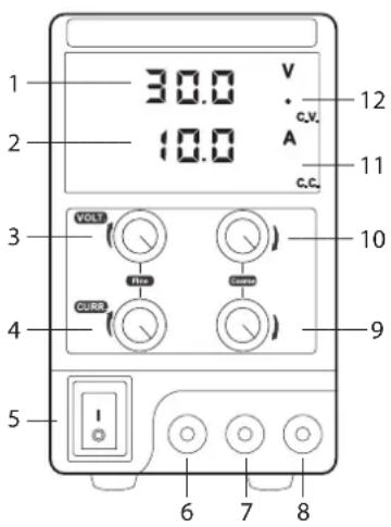VOLTCRAFT ESP-3010 - Veiligheidsinstructies - 2