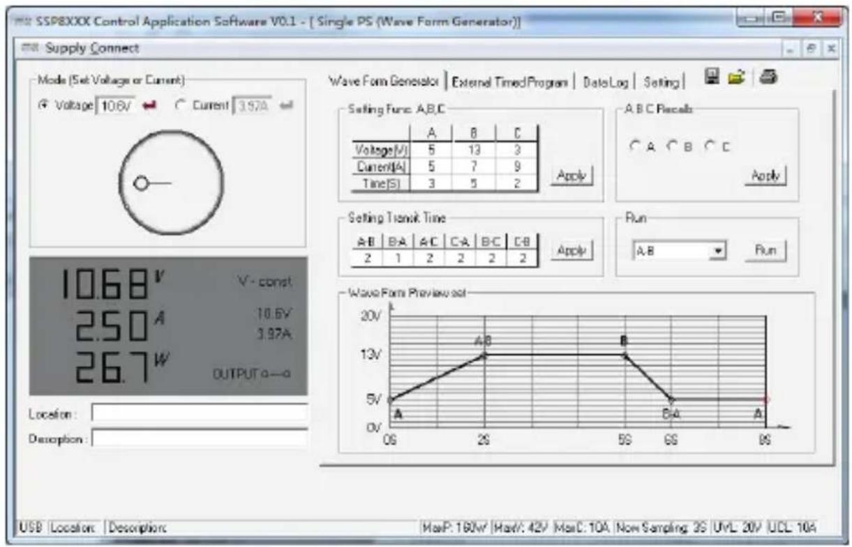 VOLTCRAFT CPPS-160-42 - CONTROL WITH PC SOFTWARE - 3