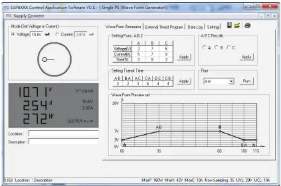 VOLTCRAFT CPPS-160-42 - STEUERUNG MIT PC-SOFTWARE - 8