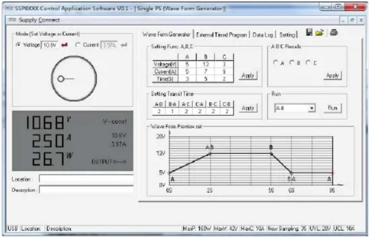 VOLTCRAFT CPPS-160-42 - STEUERUNG MIT PC-SOFTWARE - 3