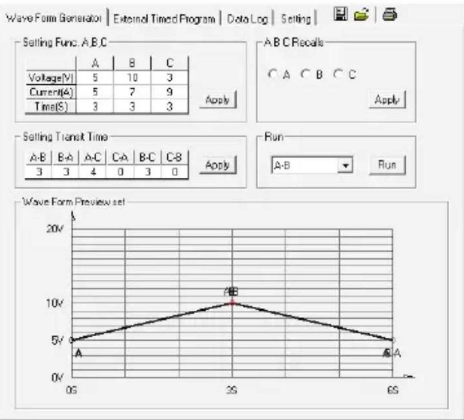VOLTCRAFT CPPS-160-42 - COMMANDE VIA UN LOGICIEL SUR PC - 7