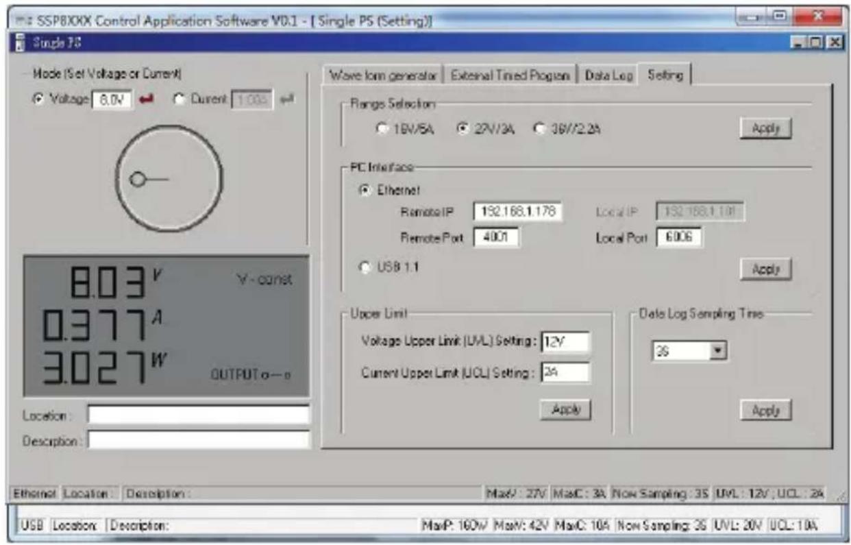 VOLTCRAFT CPPS-160-42 - COMMANDE VIA UN LOGICIEL SUR PC - 4