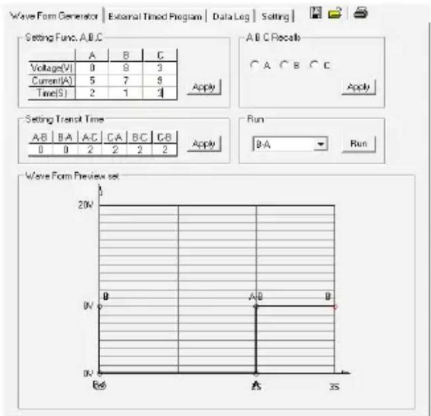 VOLTCRAFT CPPS-160-42 - COMMANDE VIA UN LOGICIEL SUR PC - 6