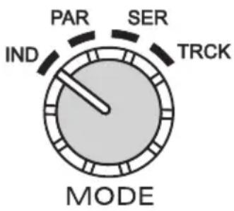VOLTCRAFT VLP-2403 USB - Switching on and setting the operating mode - 1