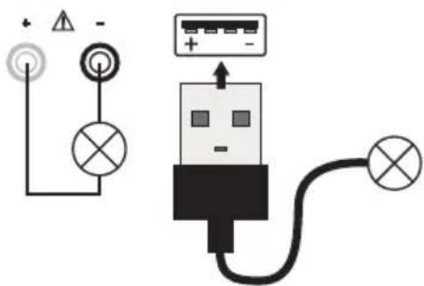 VOLTCRAFT VLP-2403 USB - Connexion d'un consommateur - 2