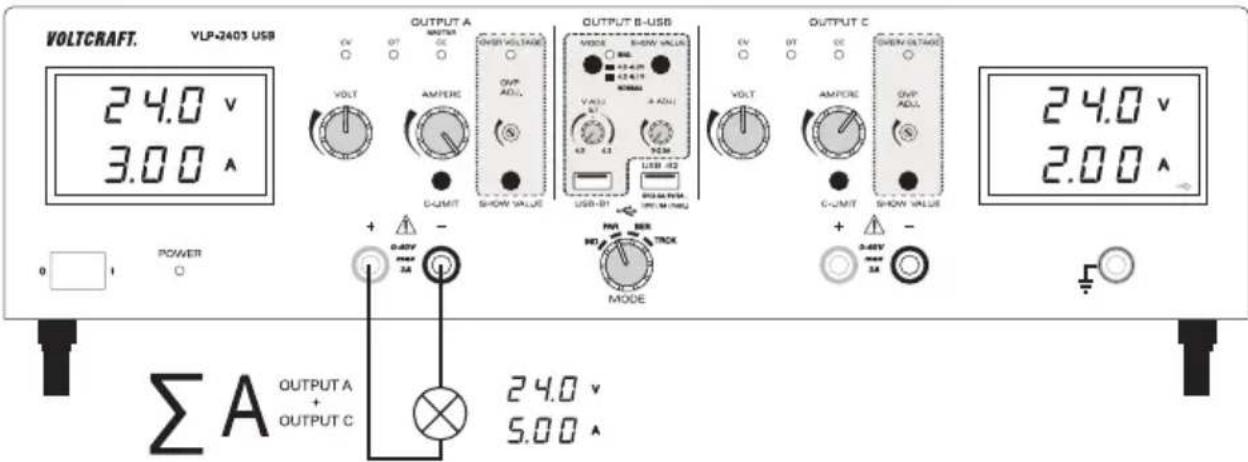 VOLTCRAFT VLP-2403 USB - Parallel operation (PAR) - 2