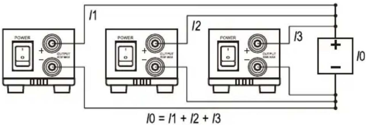 VOLTCRAFT LSP-1362 - c) Connecting consumers - 2