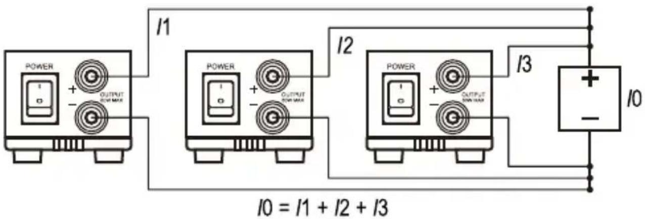 VOLTCRAFT LSP-1362 - c) De verbruikers aansluiten - 2