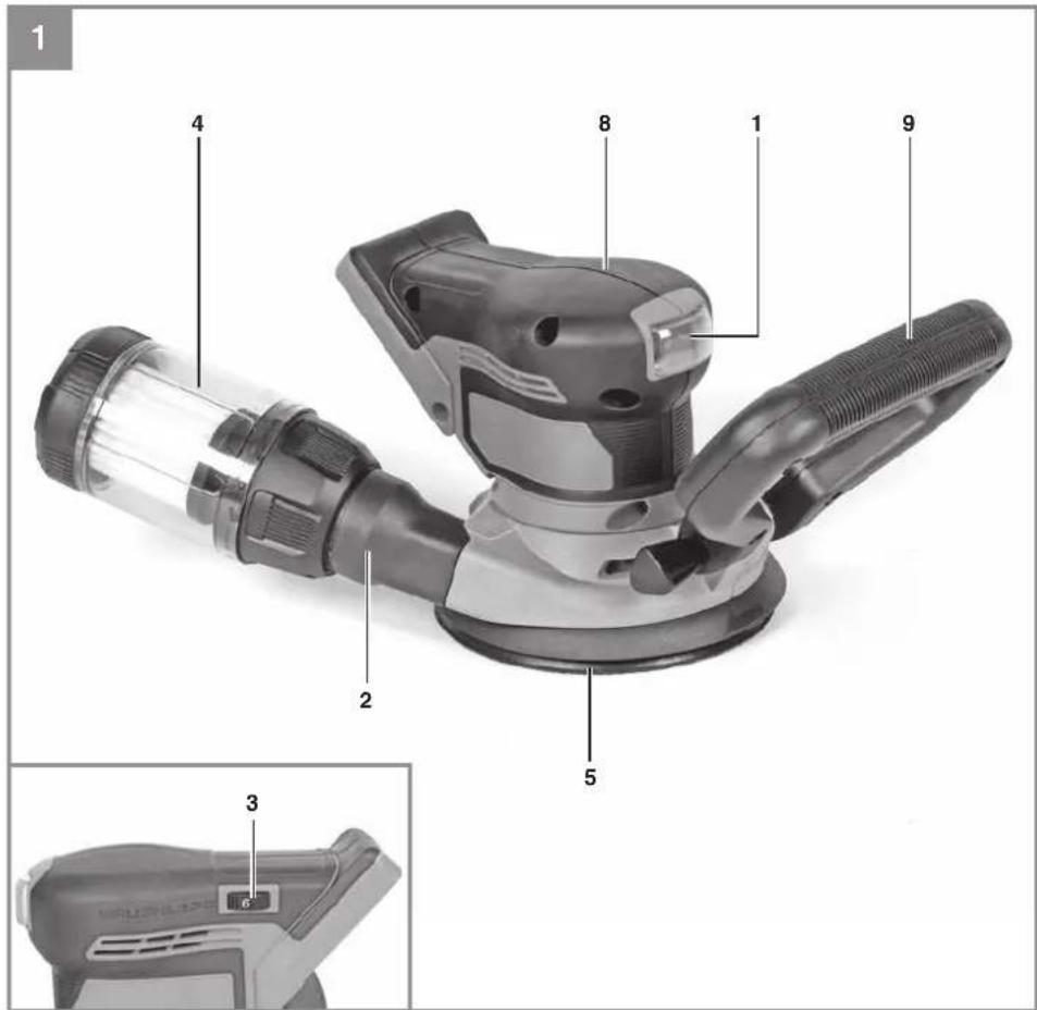 EINHELL TP-RS 18/32 Li BL - 1