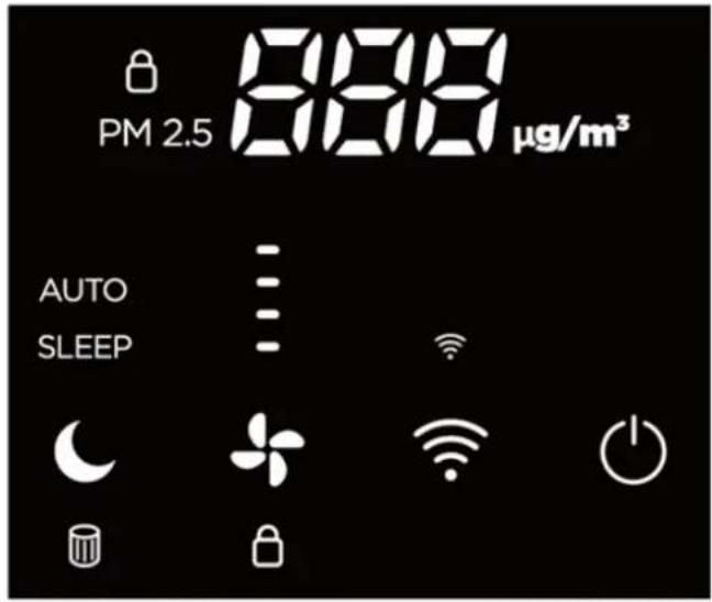 Clean Air Optima CA-505 - Control Panel / Operation Instruction - 1