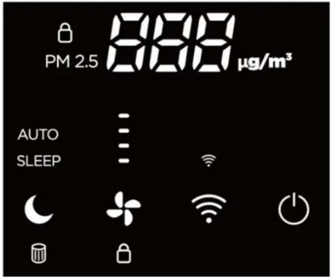 Clean Air Optima CA-505 - Valdymo pultas / valdymo instrukcija - 1