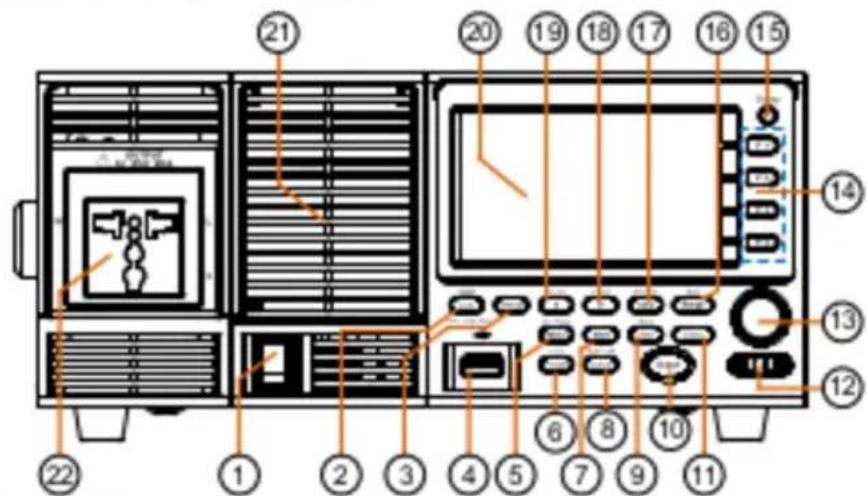 GW Instek ASR-2100 - Apparence - 1