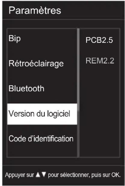 INSIGNIA NS-MGC600BK2 - Vérification de la version du logiciel du fauteuil - 2