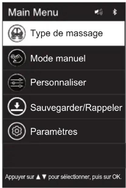 INSIGNIA NS-MGC600BK2 - Commencer un massage - 2
