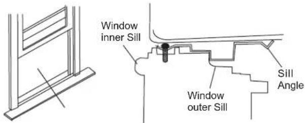 Keystone KSTAW18C - Place Cabinet in window - 1