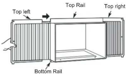 Keystone KSTAW18C - INSTALL THE ACCORDION PANELS - 4