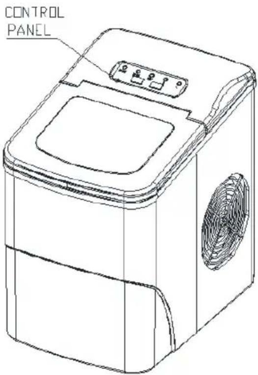 NewAir NIM026MB00 - POSITION OF CONTROL PANEL & FUNCTION - 1