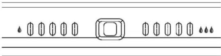 INSIGNIA NS-RTM10WH2 - Réglage du niveau d'humidité dans le bac à légumes - 1