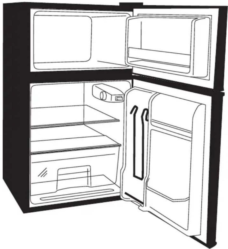 RCA RFR870 - Refrigerator light does not work - 1