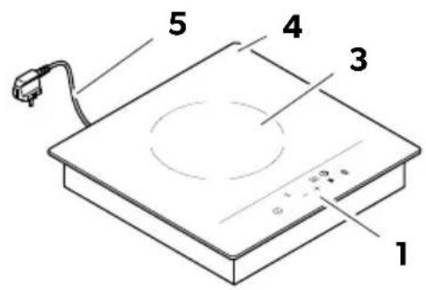 DOMETIC CVI1350 - EN Induction cooktop - 1