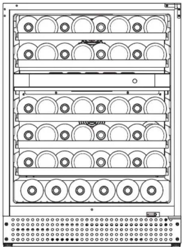 DOMETIC C18B - Weinkühlschrank - 22