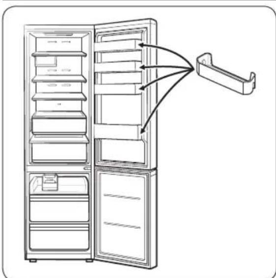 SAMSUNG RB53DG703EB1 - TRINN 2 Dørbeholderne - 1