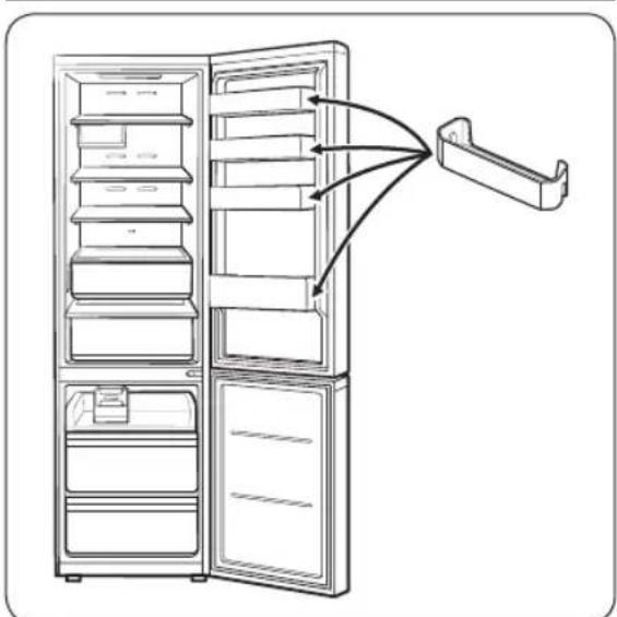 SAMSUNG RB53DG703EB1 - SCHRITT 2 Türflicher - 1